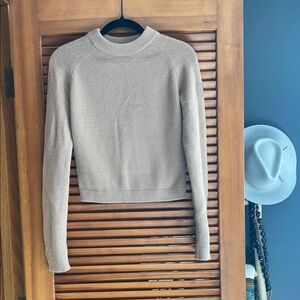 ALO Yoga Snuggle Up Sweater Toasted Almond